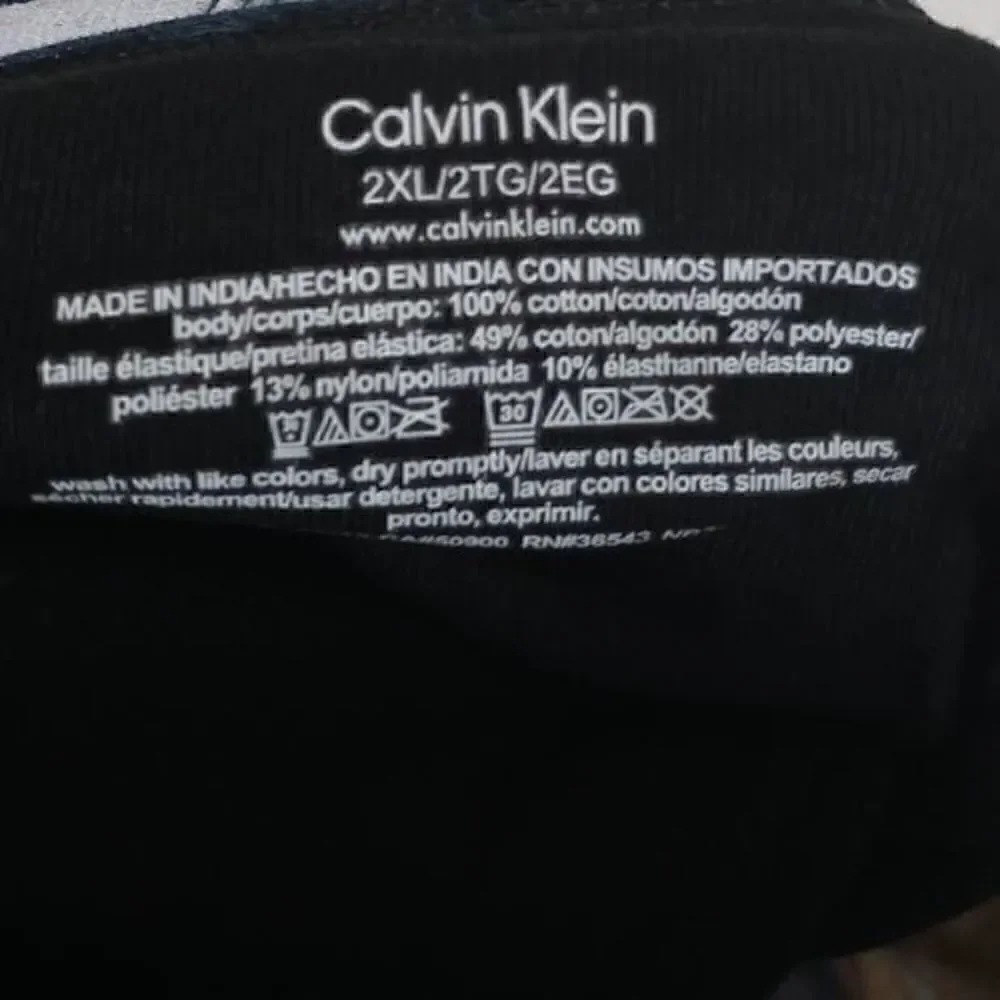 Calvin Klein Cotton Classic Fit Brief 3 Pack 2XL -J